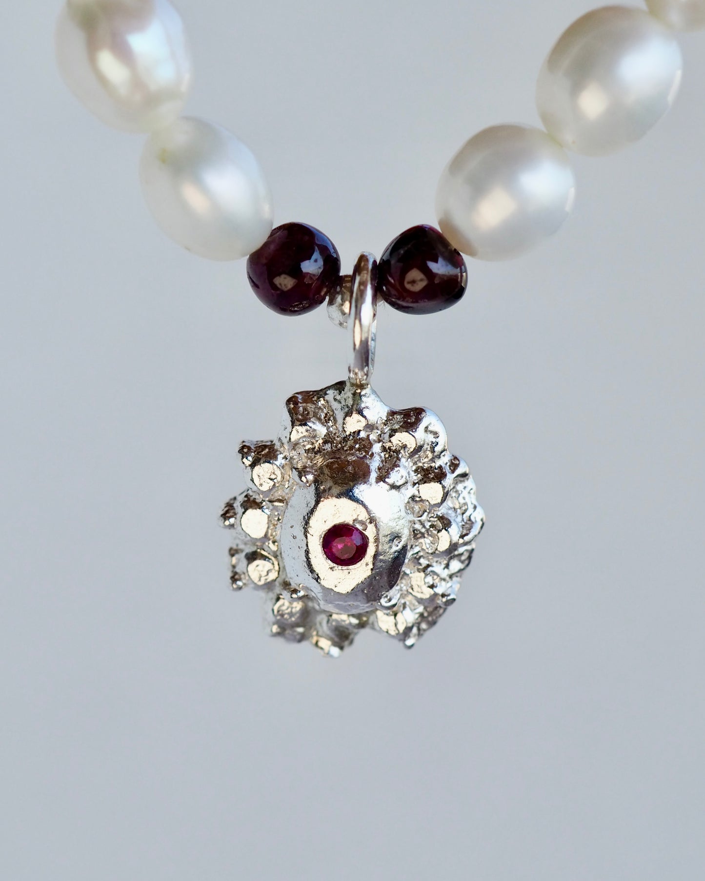 Sacred Crimson Eye Necklace