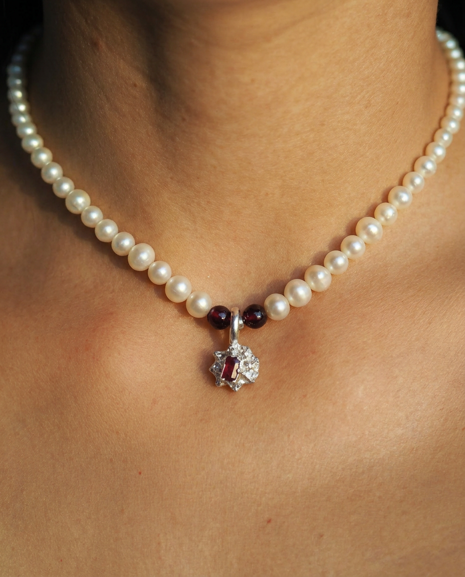 Red Star Necklace