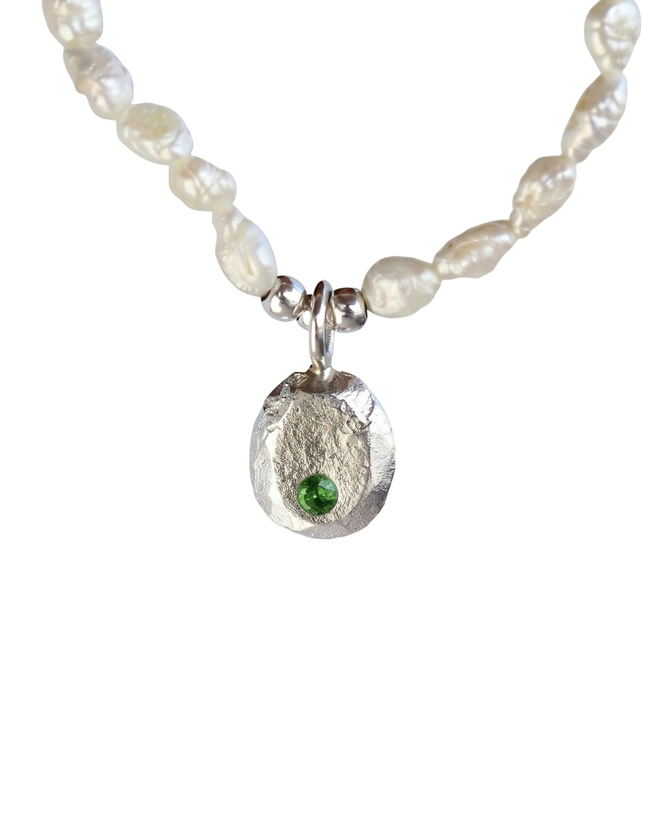 Raw Jade Necklace