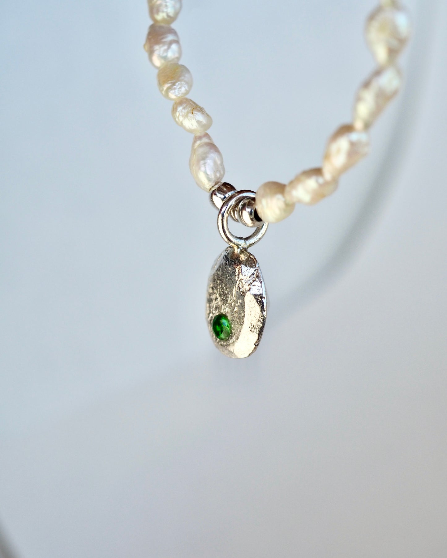 Raw Jade Necklace
