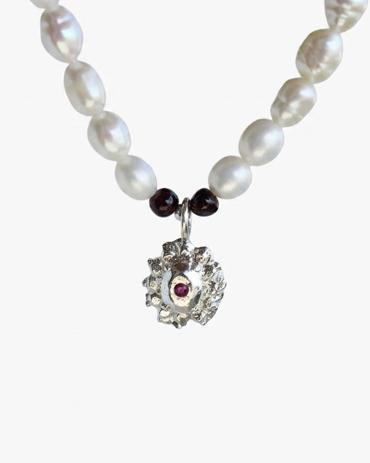 Sacred Crimson Eye Necklace